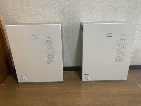 家庭用蓄電池取付工事